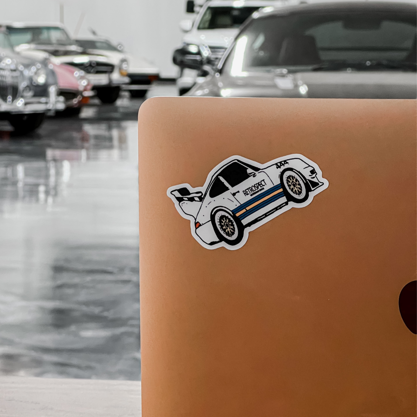 Porsche GT2 Evo Race Car Sticker