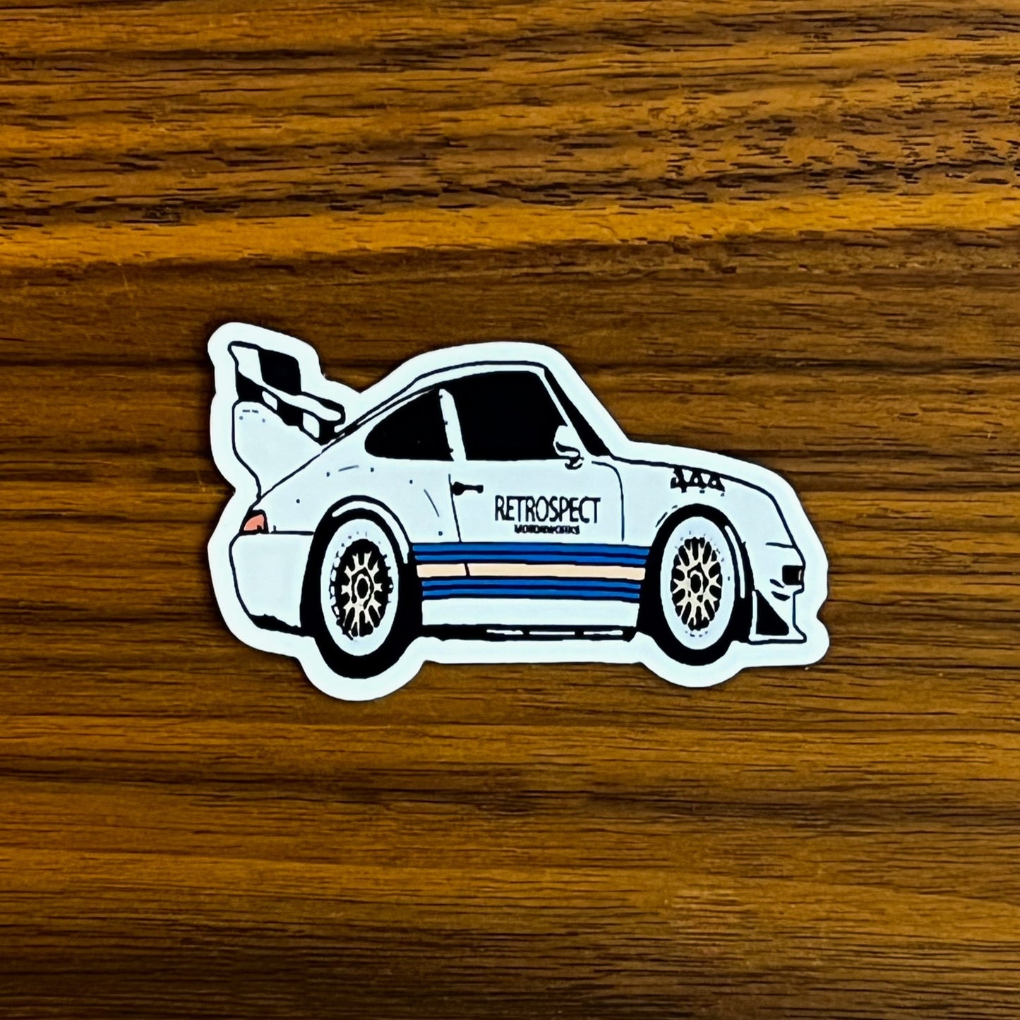 Porsche GT2 Evo Race Car Sticker