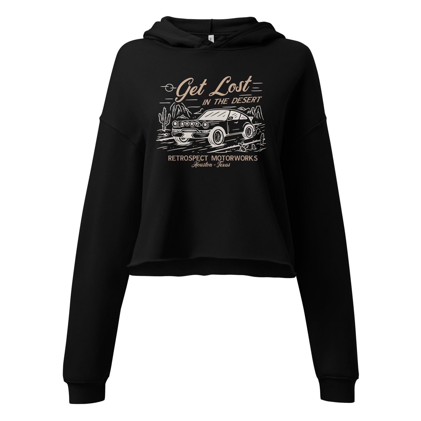 Safari Porsche Crop Hoodie