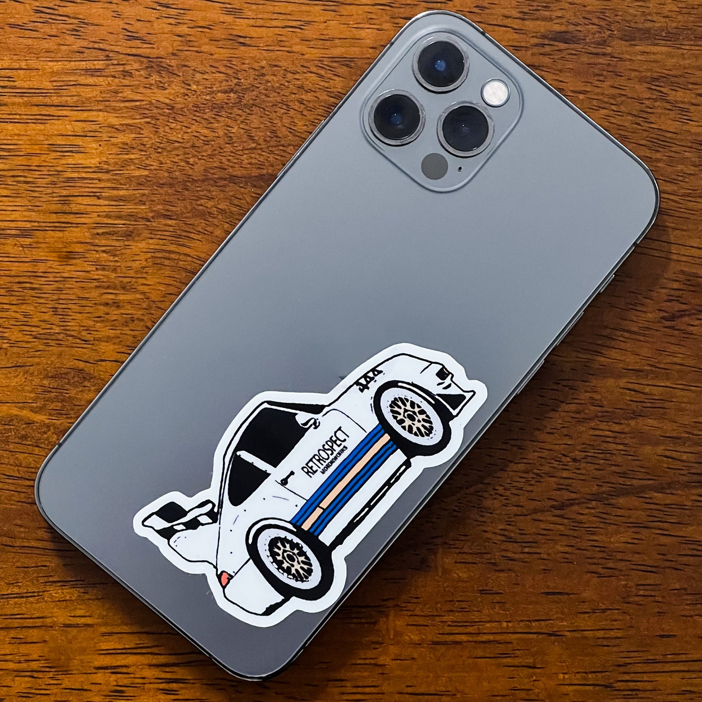 Porsche GT2 Evo Race Car Sticker