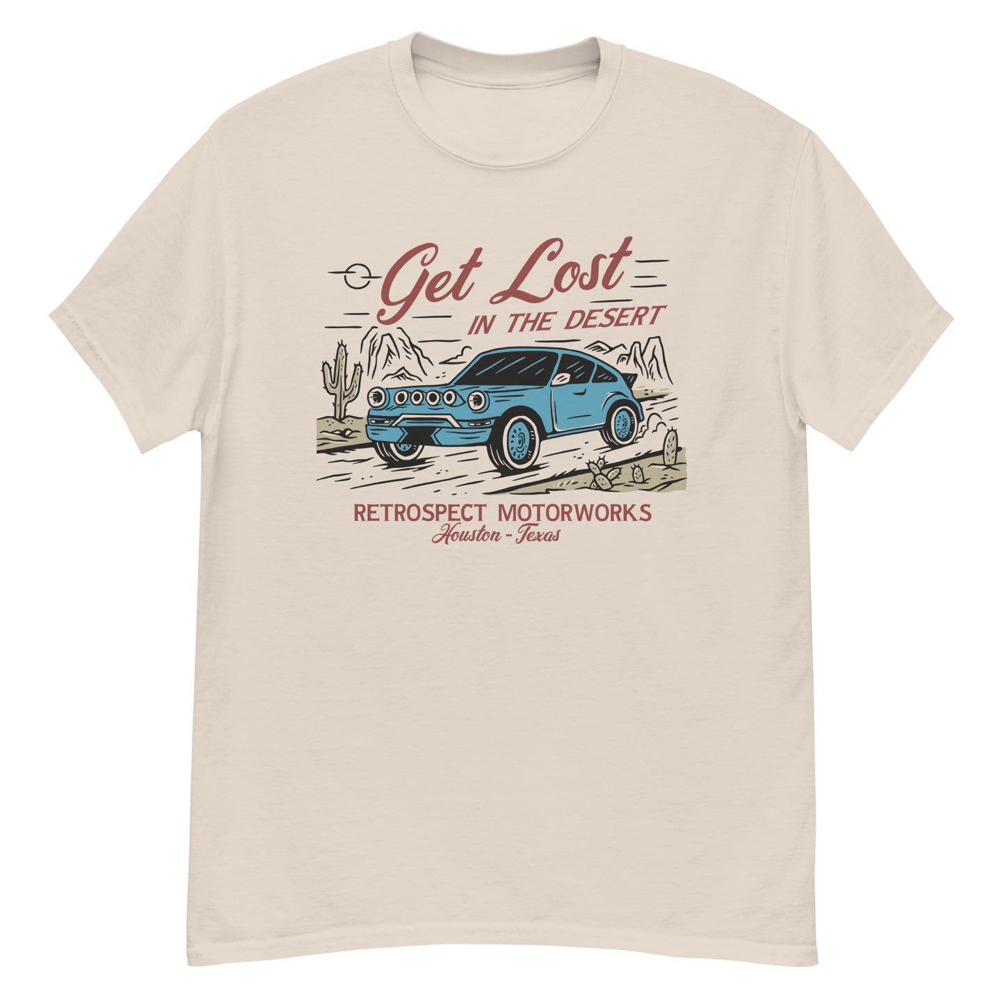 Dusty Desert Safari Porsche Tee